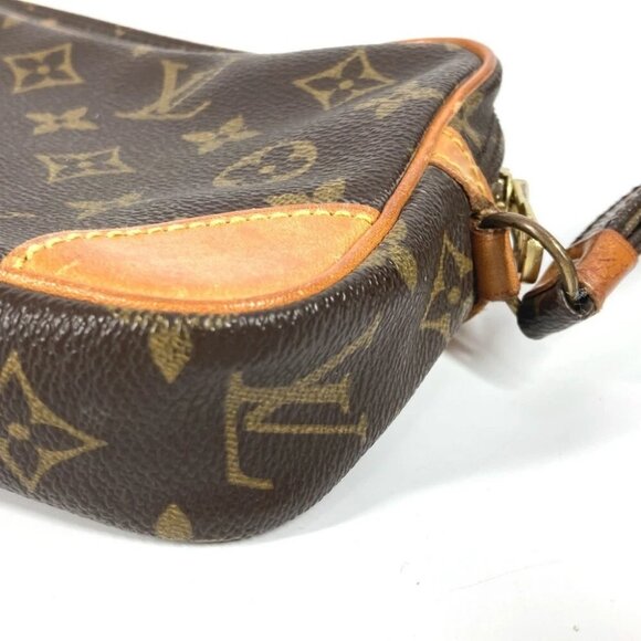 LOUIS VUITTON M51827 Monogram Marly DragonnesPM Pouch Bag Clutch Bag with Strap - Picture 6 of 15